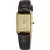 Seiko Classic orologio da donna SWR110P1, quadrante oro, cinturino in pelle marrone