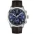 Tissot Sport Chrono L orologio da uomo T116.417.16.042.00, quadrante blu, cinturino in pelle marrone