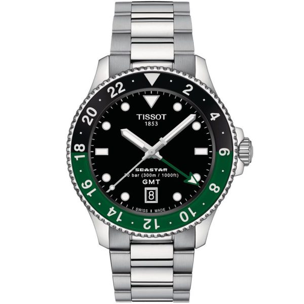 Tissot T-Sport Seastar 1000 GMT orologio da uomo T120.852.11.051.00
