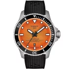 Tissot T-Sport Seastar 2000 44mm orologio da uomo T120.907.17.281.00, quadrante giallo, cinturino in silicone nero