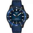 Tissot Seastar 2000 orologio da uomo T120.907.37.041.00, quadrante blu, cinturino in silicone blu