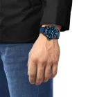 Tissot Seastar 2000 orologio da uomo T120.907.37.041.00, quadrante blu, cinturino in silicone blu