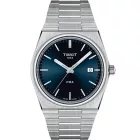 Tissot T-Classic PRX orologio da uomo T137.410.11.041.00, quadrante blu, cinturino in acciaio inossidabile argento