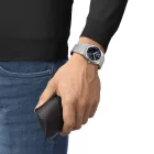 Tissot T-Classic PRX orologio da uomo T137.410.11.041.00, quadrante blu, cinturino in acciaio inossidabile argento