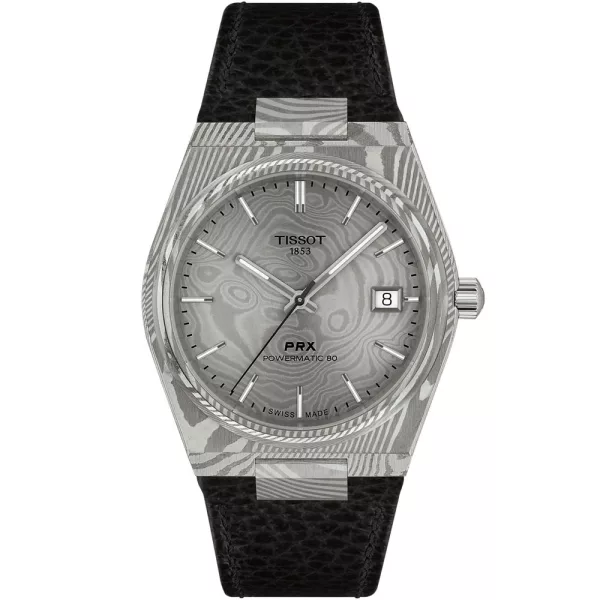 Tissot Classic PRX Damascus Steel Powermatic 80 orologio da uomo T137.807.96.081.00