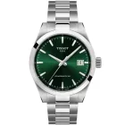 Tissot Classic Gentleman orologio da uomo T165.807.11.091.00, quadrante verde, cinturino in acciaio inossidabile argento