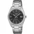 Casio Collection orologio unisex UTP-1302PD-1AVEF, quadrante nero, cinturino in acciaio inossidabile argento