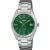 Casio Collection orologio unisex UTP-1302PD-3A1VEF, quadrante verde, cinturino in acciaio inossidabile argento