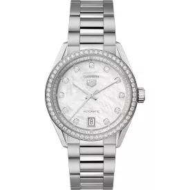 Tag Heuer Carrera Date orologio da donna WBN231E.BA0001, cinturino in acciaio inossidabile argento