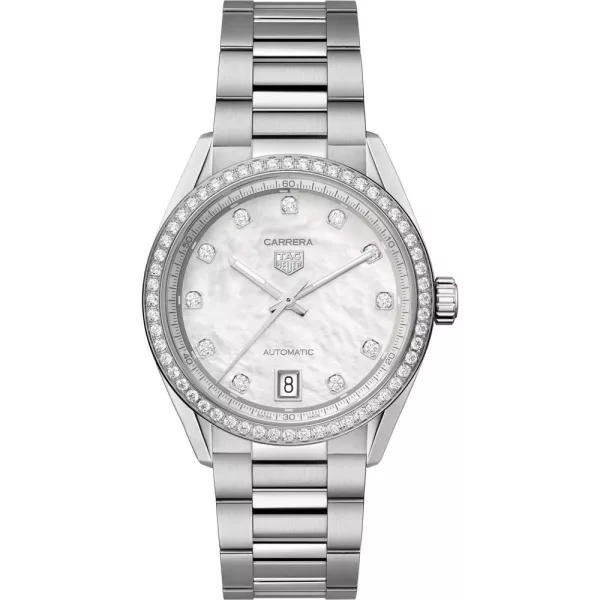 Tag Heuer Carrera Date orologio da donna WBN231E.BA0001, cinturino in acciaio inossidabile argento