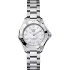 Tag Heuer Aquaracer Professional 100 Solargraph orologio da donna WBP141H.BA0049, cinturino in acciaio inossidabile argento