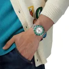 Tag Heuer Formula 1 Solargraph orologio da uomo WBY111E.BA0042, quadrante bianco, cinturino in acciaio inossidabile argento