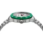 Tag Heuer Formula 1 Solargraph orologio da uomo WBY111E.BA0042, quadrante bianco, cinturino in acciaio inossidabile argento