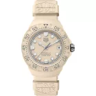 Tag Heuer Formula 1 Solargraph Limited Edition orologio unisex WBY1164.FT8114, quadrante beige, cinturino in silicone beige